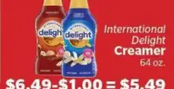 Living Fresh Market International Delight Creamer offer