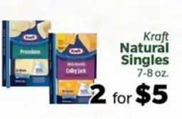 Living Fresh Market Kraft Natural Singles offer
