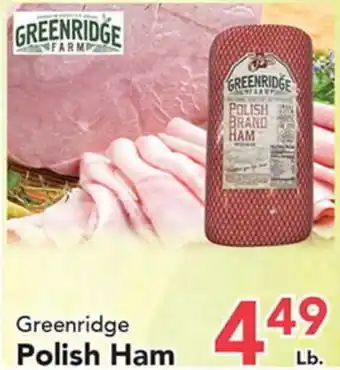 Eurofresh Market Greenridge Polish Ham offer