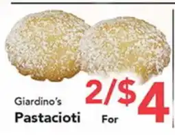 Eurofresh Market Giardino's Pastaciotti offer