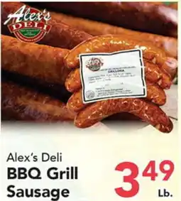 Eurofresh Market Alex's Deli BBQ Grill Sausage offer