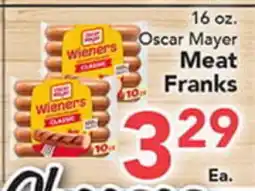 Eurofresh Market Oscar Mayer Meat Franks offer