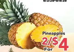 Eurofresh Market Pineapples offer