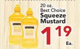Eurofresh Market 20 oz. Best Choice Squeeze Mustard offer