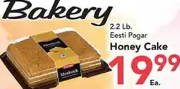 Eurofresh Market Eesti Pagar Honey Cake offer