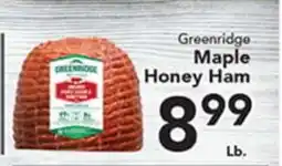 Eurofresh Market Greenridge Maple Honey Ham offer