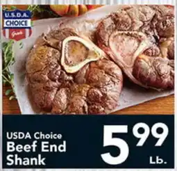 Eurofresh Market USDA Choice Beef End Shank offer