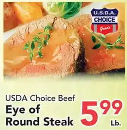 Eurofresh Market USDA Choice Beef Eye of Round Steak offer