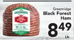 Eurofresh Market Greenridge Black Forest Ham offer