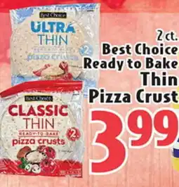 Eurofresh Market Best Choice Ready to Bake Thin Pizza Crust offer