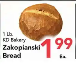 Eurofresh Market KD Bakery Zakopianski Bread offer