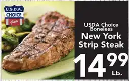 Eurofresh Market USDA Choice Boneless New York Strip Steak offer