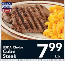 Eurofresh Market USDA Choice Cube Steak offer