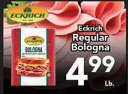 Eurofresh Market Eckrich Regular Bologna offer