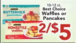 Eurofresh Market Best Choice Waffles or Pancakes offer