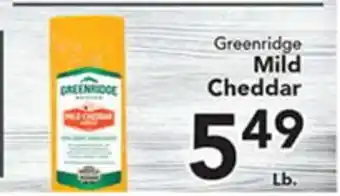 Eurofresh Market Greenridge Mild Cheddar offer