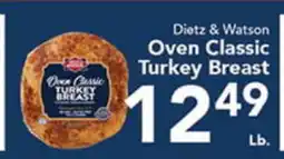 Eurofresh Market Dietz & Watson Oven Classic Turkey Breast offer