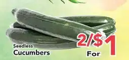 Eurofresh Market Seedless Cucumbers offer