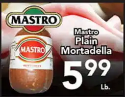 Eurofresh Market Mastro Plain Mortadella offer