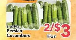 Eurofresh Market Persian Cucumbers offer