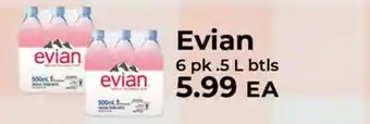 Sunset Foods Evian offer
