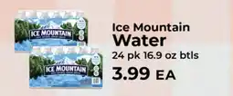Sunset Foods Ice Mountain Water offer