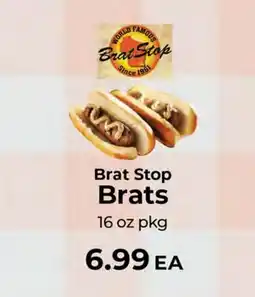 Sunset Foods Brat Stop Brats offer