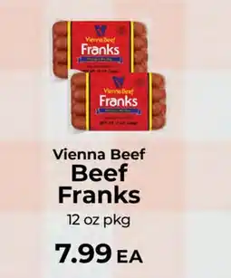 Sunset Foods Vienna Beef Beef Franks offer
