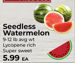 Sunset Foods Seedless Watermelon offer