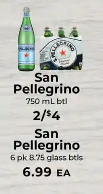 Sunset Foods San Pellegrino offer