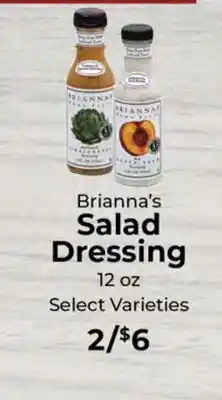Sunset Foods Brianna's Salad Dressing offer