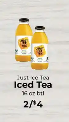 Sunset Foods Just Ice Tea Iced Tea offer