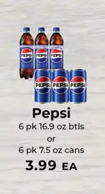 Sunset Foods Pepsi offer