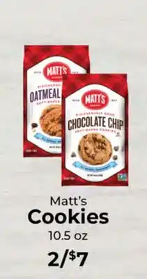 Sunset Foods Matt's Cookies offer