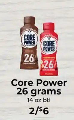 Sunset Foods Core Power 26 grams offer