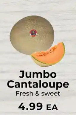 Sunset Foods Jumbo Cantaloupe offer
