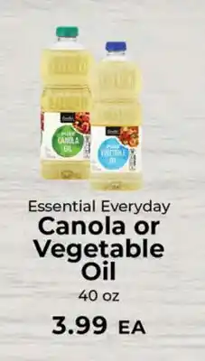 Sunset Foods Essential Everyday Canola or Vegetable Oil offer
