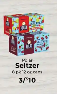 Sunset Foods Polar Seltzer offer