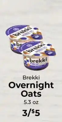 Sunset Foods Breikki Overnight Oats offer