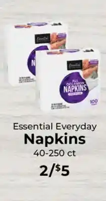 Sunset Foods Essential Everyday Napkins offer