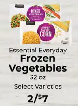 Sunset Foods Essential Everyday Frozen Vegetables offer