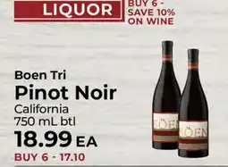 Sunset Foods Boen Tri Pinot Noir offer
