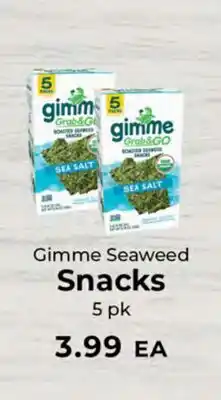 Sunset Foods Gimme Seaweed Snacks offer