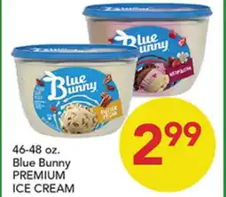 Pete's Fresh Market Blue Bunny PREMIUM ICE CREAM offer