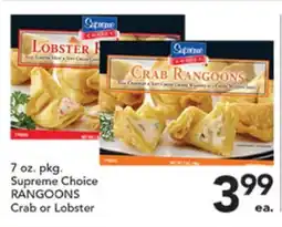Pete's Fresh Market Supreme Choice RANGOONS offer