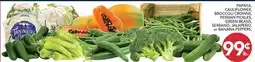 Pete's Fresh Market PAPAYA, CALABASH, BROCCOLI CROWNS, GREEN BEANS, OKRA, PEPPERS, SERRANO, JALAPEÑO, OR MAMA PEPPER offer