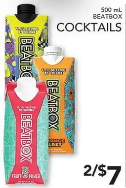 Pete's Fresh Market 500 mL BEATBOX COCKTAILS offer