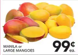 Pete's Fresh Market MANILA or LARGE MANGOES offer