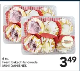 Pete's Fresh Market Fresh Baked Handmade MINI DANISHES offer
