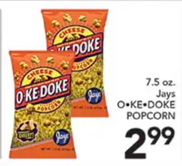 Pete's Fresh Market Jays O-KE-DOKE POPCORN offer